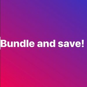 Bundle 3 items and save!!